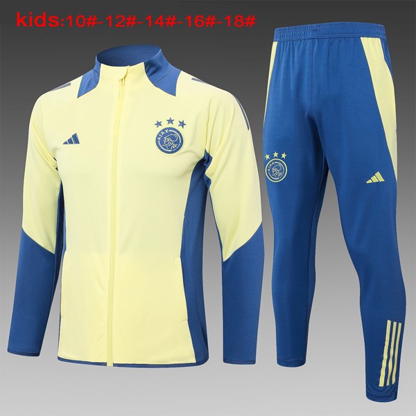 Niños Chandal Ajax 2024-2025 Amarillo 3